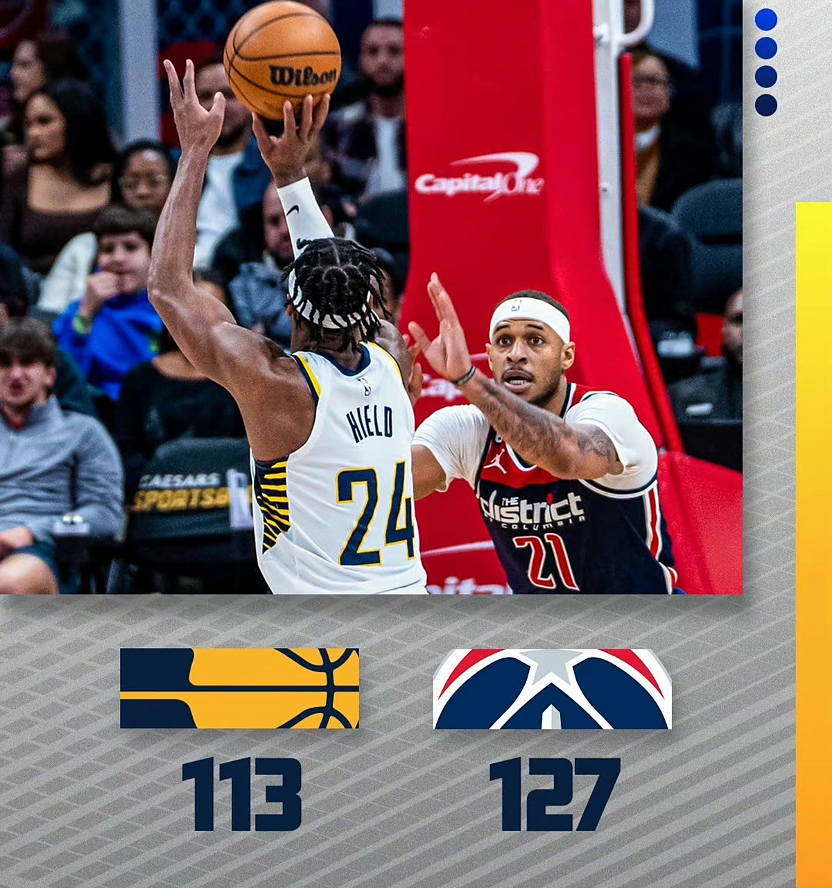 比尔狂砍分，奇才队主场轻取对手的简单介绍