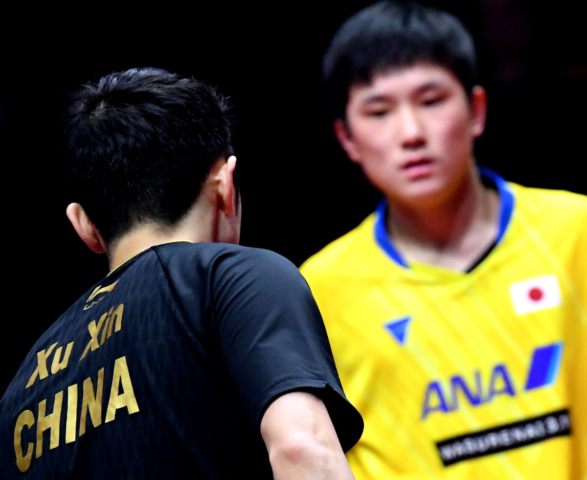 日本队鏖战葡萄牙队，梁靖崑带队取胜